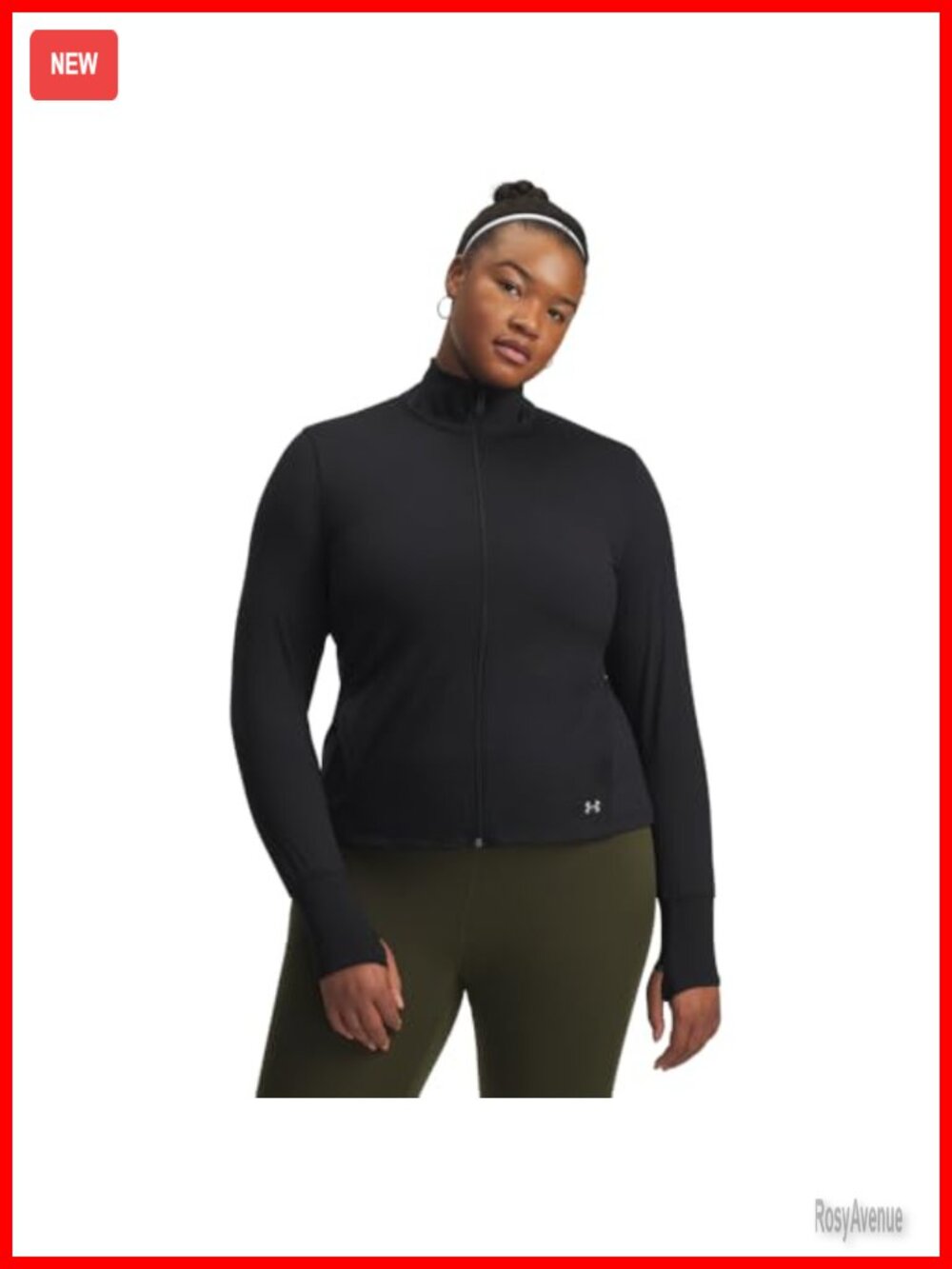 Under Armour Women's Movement Full Zip Jacket Active Track Jacket
